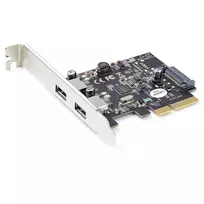 „StarTech.com“ 2 prievadų USB PCIe kortelė su 10Gbps/prievadui – USB 3.2 Gen 2 Type-A PCI Express 3.0 x2 valdiklio plėtimosi kortelė – pilnas/žemas profilis – „Windows“ ir „Linux“