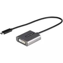 StarTech.com USB-C į DVI adapteris – 1920x1200p USB-C į DVI-D adapteris – USB Type C į DVI monitorių – vaizdo keitiklis – suderinamas su Thunderbolt 3 – 12 colių ilgio kabelis – atnaujinta CDP2DVI versija