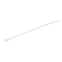 StarTech.com 100 vnt. 6 colių (15 cm) kabelių raiščiai - 3,6 mm pločio, 39 mm ryšulio skersmuo, 18 kg tempimo stipris, nailoniniai užtraukiami raiščiai su lenktu galu, UL sertifikuoti, balti - TAA