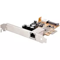„StarTech.com“ 1 prievado 2,5Gbps PoE tinklo plokštė, PCIe Ethernet kortelė su RJ45, 30 W 802.3at PoE NIC, skirta staliniams kompiuteriams / serveriams, PoE LAN adapteris su žemo profilio laikikliu, NBaseT, „Windows“ / „Linux“