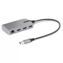 StarTech.com USB 3.0 3x USB-A ir Gigabit Ethernet šakotuvas
