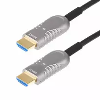 StarTech.com 30ft (9,1 m) HDMI 2.1 hibridinis aktyvus optinis kabelis (AOC), CMP, plenumo klasė, 8K itin didelės spartos HDMI 2.1/2.0 šviesolaidinis kabelis, 48Gbps, 8K 60Hz/4K 120Hz, HDR10+/FRL/TMDS/eARC