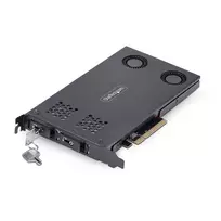 StarTech.com dėklas su dviem M.2 NVMe SSD lizdais, PCIe x8, karštas keitimas, be įrankių