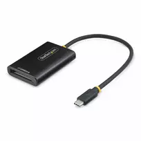 StarTech.com USB-C CFexpress Type B kortelių skaitytuvas, USB 10Gbps, nešiojamas atminties kortelių skaitytuvas, USB Type-C į CF Express 2.0 adapteris, veikia su bet kuria operacine sistema