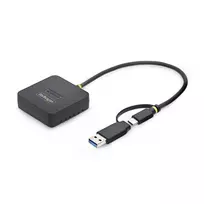 StarTech.com 1USB3-NVME-DOCK SSD M.2 dokų stotelė USB 3.2 Gen 2 Type-C juoda
