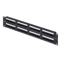 StarTech.com 48 prievadų 2U stovo skydelis Cat6, RJ45, UTP, 110 punch-down