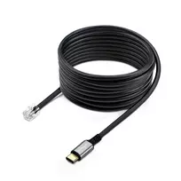 StarTech.com UR9-HEADSET-ADAPTER laido lyties keitiklis USB-C RJ-9 Juoda