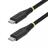 StarTech.com USB-C įkrovimo laidas 30cm, 60W PD, pintas nailonas/TPE