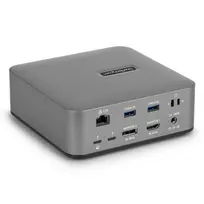 StarTech.com Thunderbolt 5 dokų stotelė, DP / HDMI, trijų monitorių dokas iki 4K 144Hz arba dviejų 8K 60Hz, 5x USB prievadai, 140W nešiojamojo kompiuterio įkrovimas