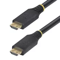 HDMI kabelis StarTech.com HDMI2-CABLE-GRIP-15M, 15 m, HDMI 2.0, juodas