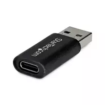 StarTech.com USB-A į USB-C adapteris, USB-A kištukas į USB-C lizdą, USB 10Gbps, 5V 900mA, USB į USB-C adapteris USB-A įkrovikliams/šakotuvams