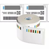 DYMO Originalios etiketės maisto pramonei Stock Rotation | 54mm x 70mm | 400 spalvotų lipnių etikečių | LabelWriter spausdintuvams