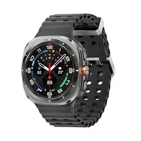 Samsung Galaxy Watch Ultra 3.81 cm (1.5 colio) AMOLED 47 mm Skaitmeninis 480 x 480 pikselių Liečiamas ekranas 4G Sidabrinis, Titanas Wi-Fi GPS (palydovas)