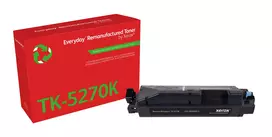 Kasdien™ Juodas Perdirbtas Toneris Xerox, suderinamas su Kyocera TK-5270K, standartinės talpos