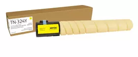 Kasdieninis™ geltonas perdirbtas dažų kasetė Xerox, suderinama su Konica Minolta A8DA230 (A8DA230), standartinės talpos