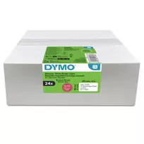Dymo LabelWriter etikečių ritinėlių pakuotė 101 x 54 mm, baltos popierinės etiketės, 24 ritinėliai (220 etikečių/ritinėlyje)