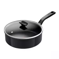Tefal Change Black C4763225 keptuvė wok tipo, apvali, 24 cm, 3.3 L