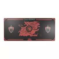 Lexip HBO Game of Thrones - Targaryen Edition žaidimų pelės kilimėlis, juodas, raudonas