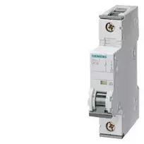 Siemens 5SY4108-7 miniatiūrinis automatinis jungiklis 1 polius, C, 8A