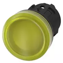 Siemens 3SU1001-6AA30-0AA0 geltonas signalinis indikatorius