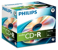 Philips CD-R CR7A0NJ10/00 – tuščias kompaktinis diskas