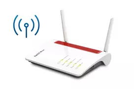 Belaidis maršrutizatorius FRITZ!Box 6850 LTE, dviejų juostų (2,4 GHz / 5 GHz), 4G, Gigabit Ethernet, baltas