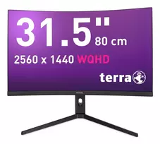 Monitorius TERRA 3285W 80 cm (31,5 colio) 2560 x 1440 pikselių Wide Quad HD LCD juodas