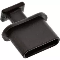 Dulkių dangtelis USB-C lizdui InLine 59948M juodas 50 vnt.