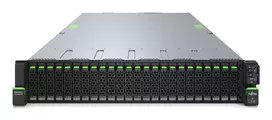 Fujitsu PRIMERGY RX2450 M2 server 0GB stovas (2U) AMD EPYC 9354 3.25 GHz 32GB DDR5-SDRAM 900 W