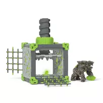 schleich ELDRADOR CREATURES BattleCave Stone Smasher – Veiksmo ir nuotykių figūrėlė su akmeniniu kumščiu