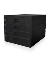 ICY BOX IB-574SSK-12G 8,89 cm (3,5 colio) galinė plokštė juoda