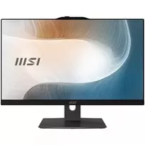 MSI Modern AM242TP 1M-1230EU „Viskas viename“ kompiuteris su 23,8 colių liečiamu IPS ekranu, Intel Core 3 100U, 8GB DDR5, 256GB SSD, Windows 11 Pro, juodas