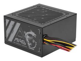 Maitinimo blokas MSI MAG A500N-H 500 W ATX 24 kontaktų, aktyvus aušinimas, juodas