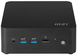 MSI CUBI NUC 1MG-244BEU mini kompiuteris (barebone) 0,84 l korpusas, juodas, Intel SoC