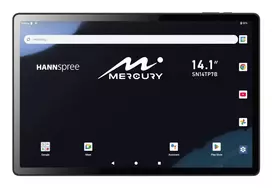 Hannspree Mercury Mediatek LTE 128GB 35,8 cm (14,1 colio) 6GB Wi-Fi 5 (802.11ac) Android 15 Juoda