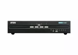 ATEN 4 prievadų USB DVI dviejų ekranų saugus KVM jungiklis