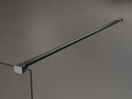 Mexen Kioto dušo sienelė Walk-in 120 x 110 cm, skaidri, gun metal - 800-120-212-95-00-110