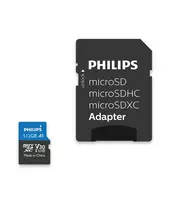 Philips FM51MP65B/00 atminties kortelė 512GB „MicroSDHC“ UHS-I 10 klasė