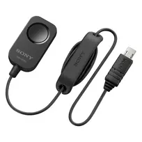 Sony RM-SPR1 nuotolinio valdymo pultelis fotoaparatui, laidinis, mygtukai, juoda