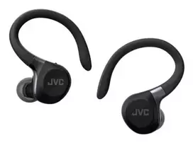 JVC HA-EC75T-B-U belaidės sportinės ausinės su kabliuku, juodos