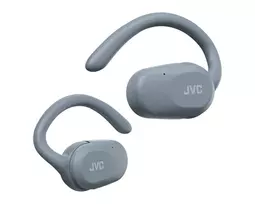 Ausinės JVC HA-NP40T tikros belaidės stereo (TWS) į ausį su kabliuku Bluetooth, 20–20000 Hz, 10 m, pilkos