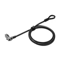 Kensington Slim Combination Laptop Lock, 1,8 m, derinimo spyna, juoda