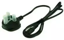2-Power PWR0001A maitinimo laidas juodas 1,5 m C7 jungtimi