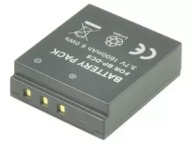 2-Power baterija skaitmeniniam fotoaparatui 3,7 V 1300 mAh, 1100 mAh, ličio jonų