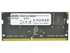 2-Power 4GB DDR4 2133MHz CL15 SODIMM atmintis