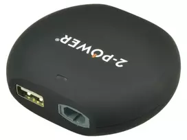 2-Power automobilinis kroviklis 12V 15-20V 90W + 2.1A USB, 15 V, juodas, 54 mm x 67 mm x 18 mm, 194 g