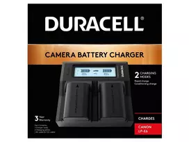 Duracell DRC6103 dvigubų kamerų baterijų įkroviklis