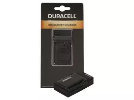 Duracell USB kroviklis skaitmeniniams fotoaparatams, Panasonic DMW-BLF19, juodas, 5 V
