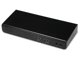 Dokavimo stotelė / prievadų replikatorius 2-Power DOC0110A, USB 3.2 Gen 1 (3.1 Gen 1) Type-B, laidinis, juodas