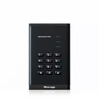 iStorage diskAshur PRO3 SSD 256-bit 2TB FIPS 140-3 Level 3, 2 TB, 2,5 colio, USB Type-A / USB Type-C, 3.2 Gen 1 (3.1 Gen 1), 448MB/s, Juoda
